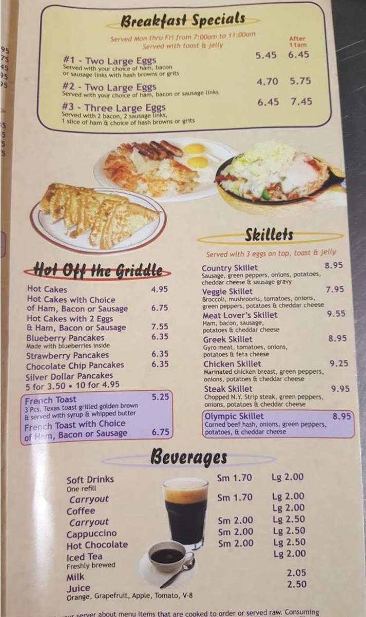 Menu Olympic Grill-7